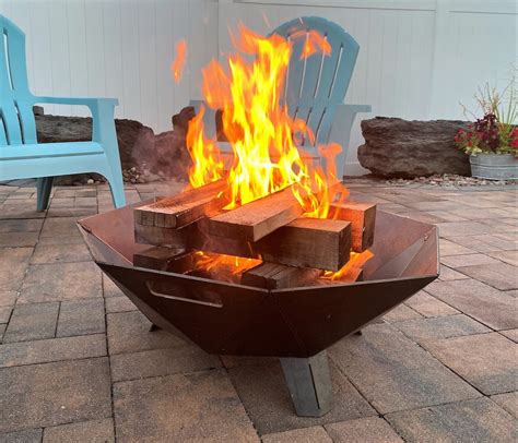 heavy duty metal fire pits